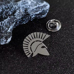 Broche casque chevalier - Vignette | Brochiva