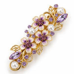 Broche cheveux Fleur de Lysée - Vignette | Brochiva