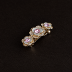 Broche cheveux Trio de Pétales - Vignette | Brochiva
