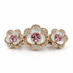 Broche cheveux Trio de Pétales - Vignette | Brochiva