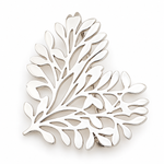 Broche cœur feuillu - Vignette | Brochiva