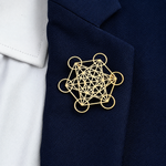 Broche géométrie divine - Vignette | Brochiva