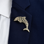 Broche dauphin - Vignette | Brochiva
