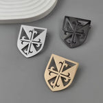Broche écusson médiéval - Vignette | Brochiva