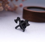 Broche haches croisées - Vignette | Brochiva