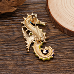 Broche hippocampe élégant - Vignette | Brochiva