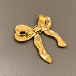 Broche nœud papillon doré - Vignette | Brochiva