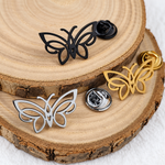 Broche papillon épuré - Vignette | Brochiva