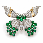 Broche papillon majestueux - Vignette | Brochiva