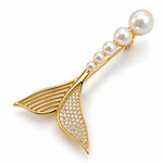 Broche queue de sirène - Vignette | Brochiva