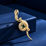 Broche serpent protecteur - Vignette | Brochiva
