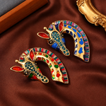 Broche tête de girafe - Vignette | Brochiva
