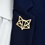 Broche tête de loup - Vignette | Brochiva