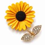 Broche tournesol - Vignette | Brochiva