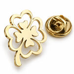 Broche trèfle ajouré - Vignette | Brochiva