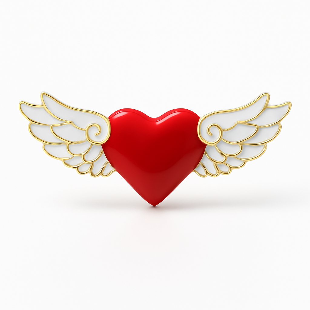 Collection broches cœur