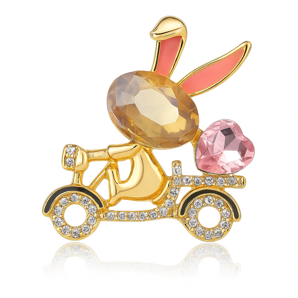 Collection broches lapin