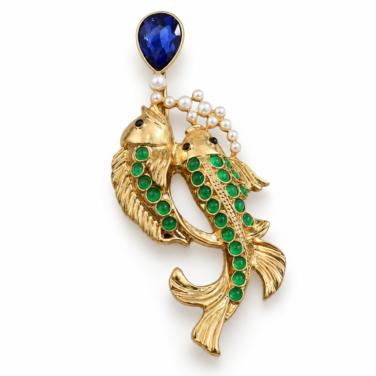 Collection broches animaux marins