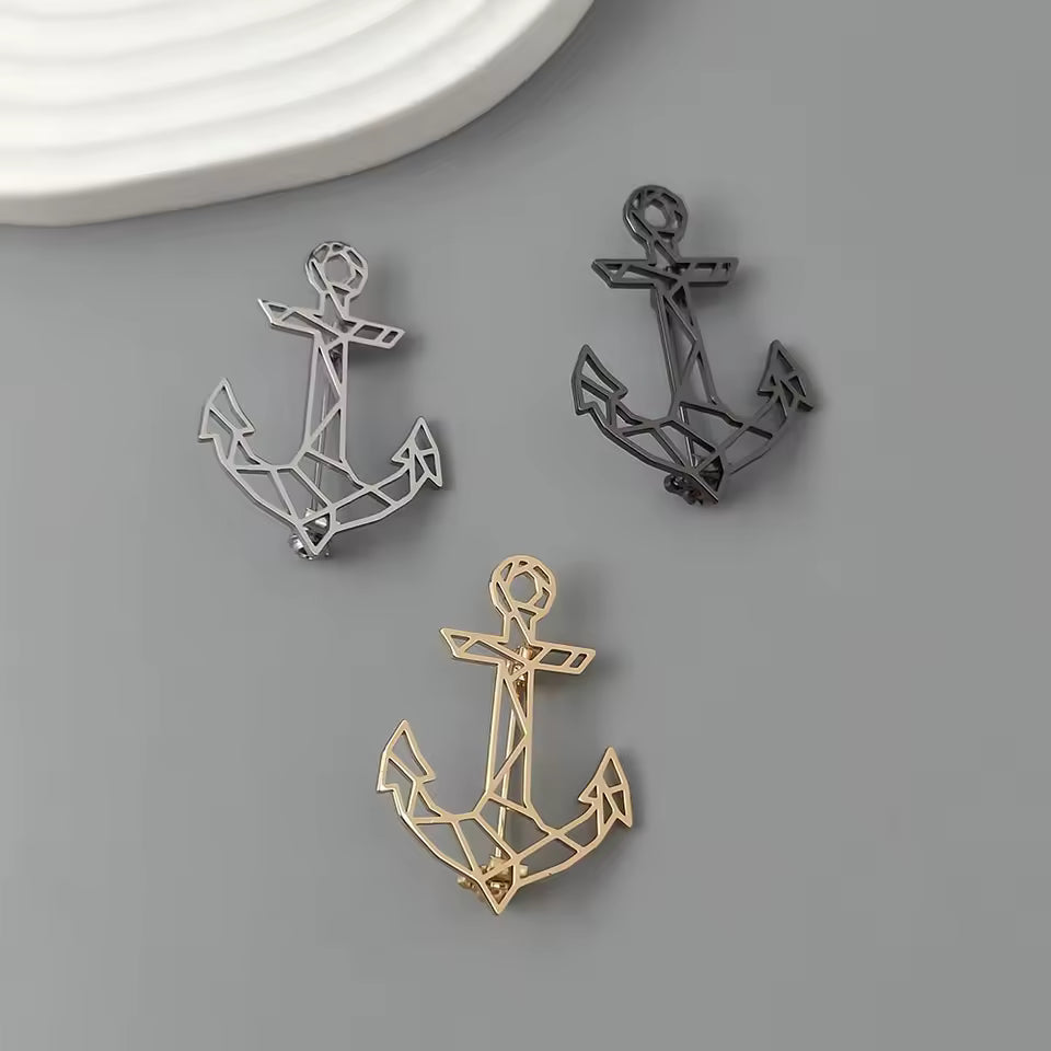 Broche ancre ajouré photo