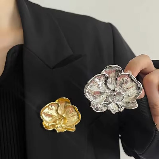 Broche phalaénopsis couleur