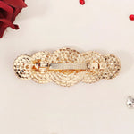 Broche cheveux Rouge Éclat - Vignette | Brochiva