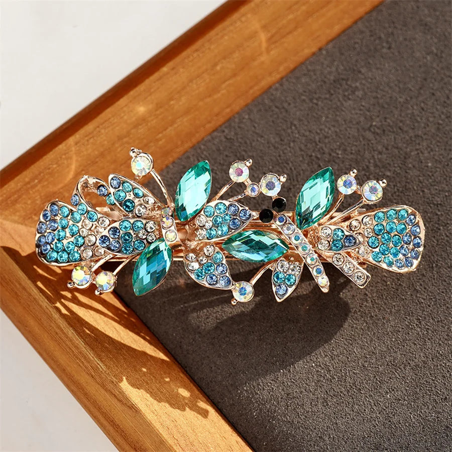 Broche cheveux Éclat Océan