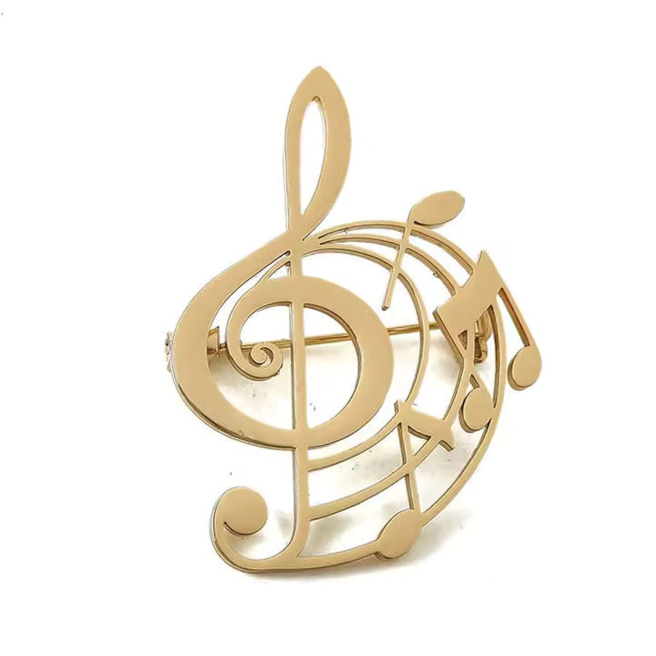 Broche clé de sol