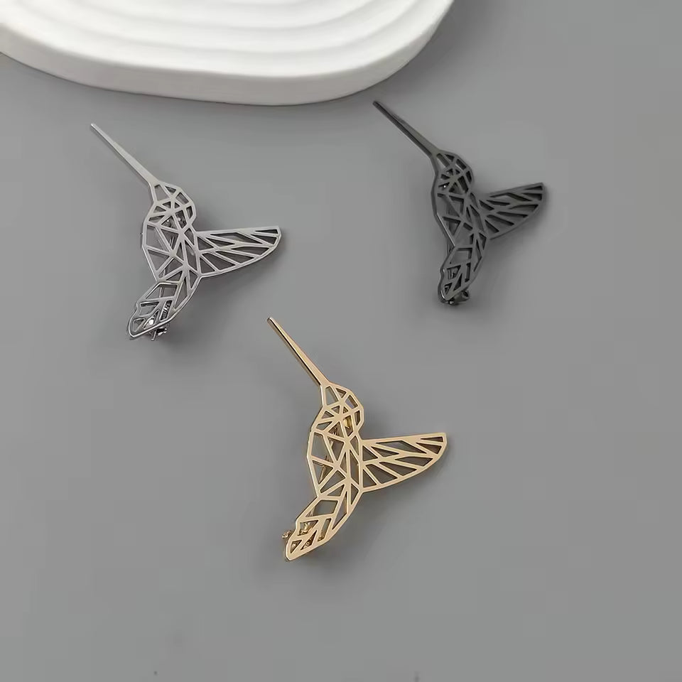 Broche colibri ajouré photo