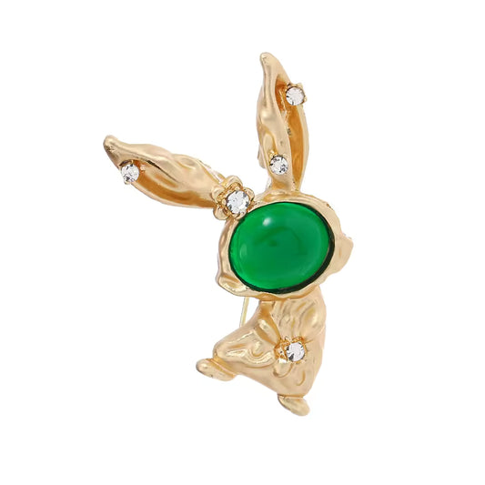 Broche lapin mignon