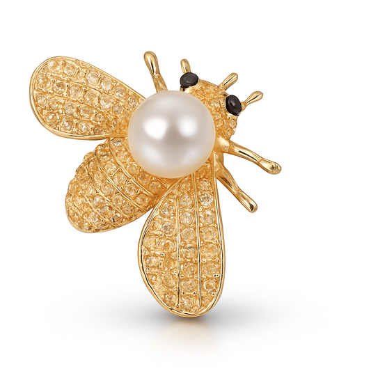 Broche magnétique abeille