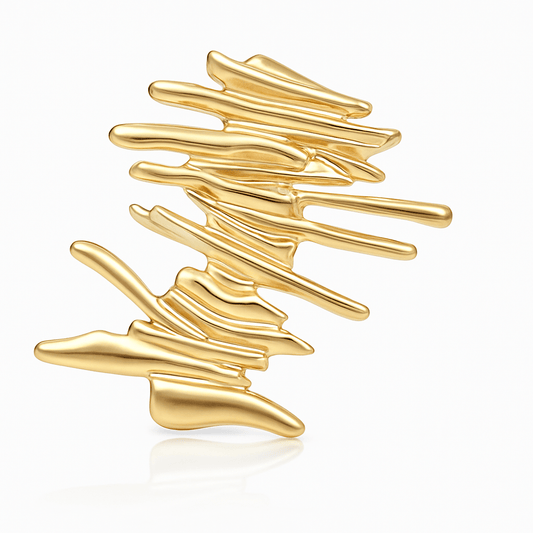 Broche abstraite
