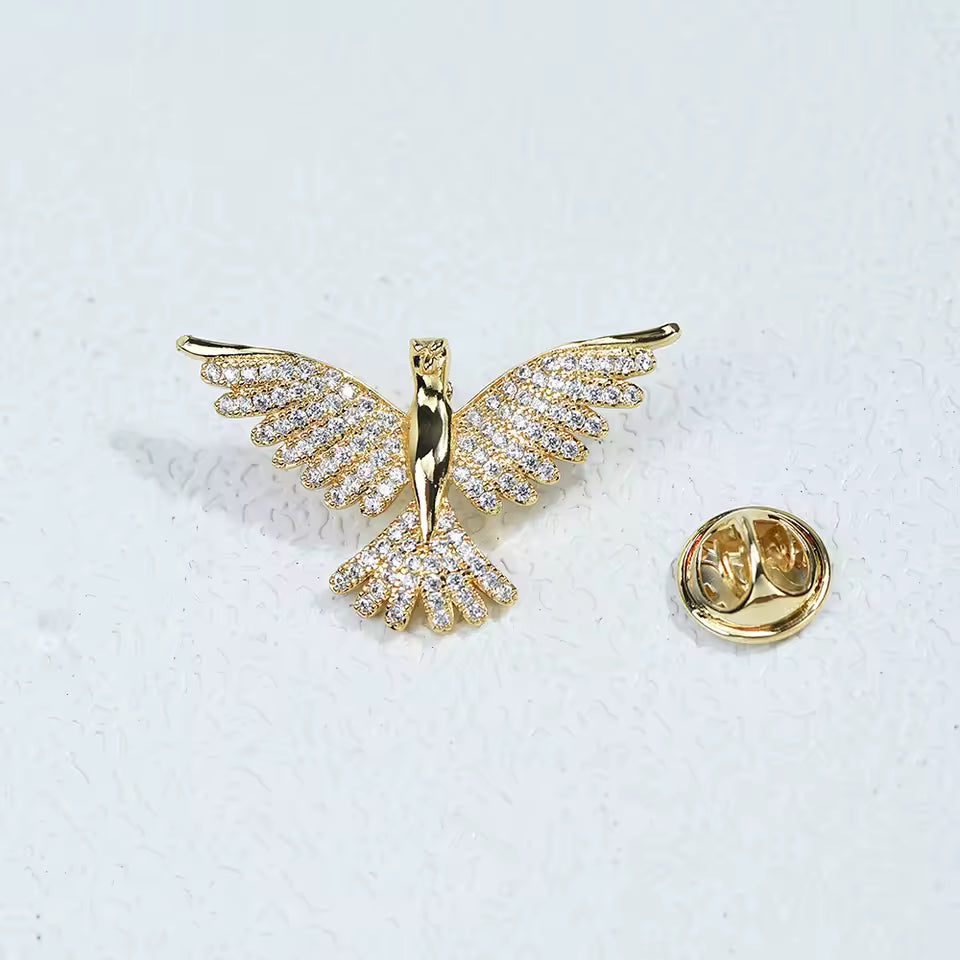 Broche aigle impérial photo