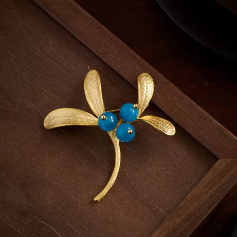 Broche baies photo