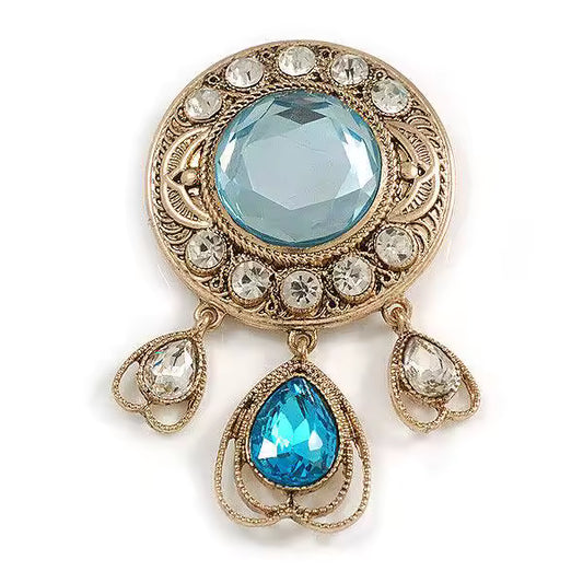 Broche cascade céleste