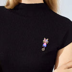 Broche chat boréal - Vignette | Brochiva