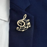 Broche clé de sol - Vignette | Brochiva