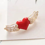 Broche cœur ailé - Vignette | Brochiva