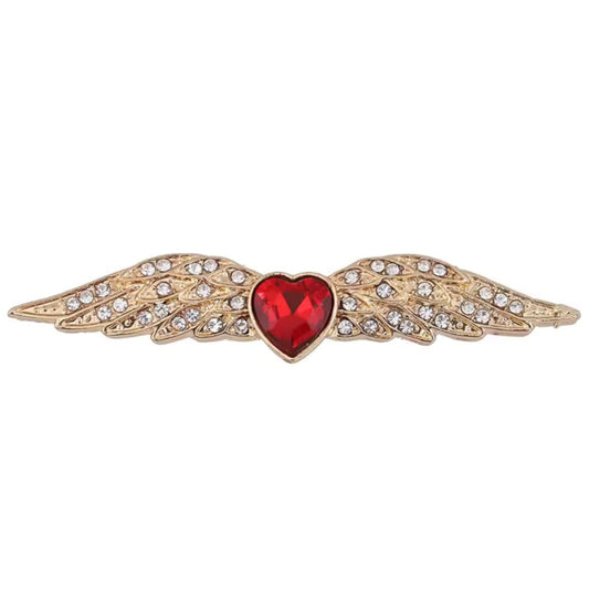 Broche cœur d'ange