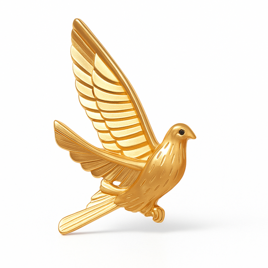 Broche colombe éternelle