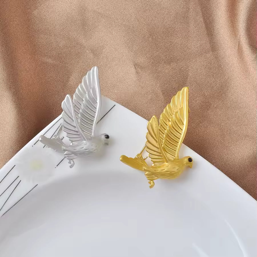 Broche colombe éternelle photo