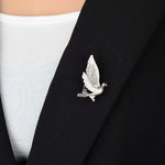 Broche colombe éternelle - Vignette | Brochiva