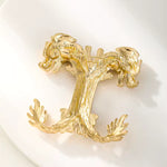 Broche dragons jumeaux - Vignette | Brochiva