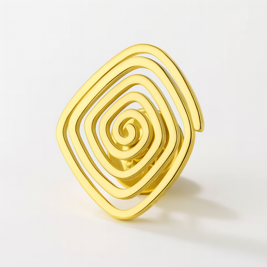 Broche spirale
