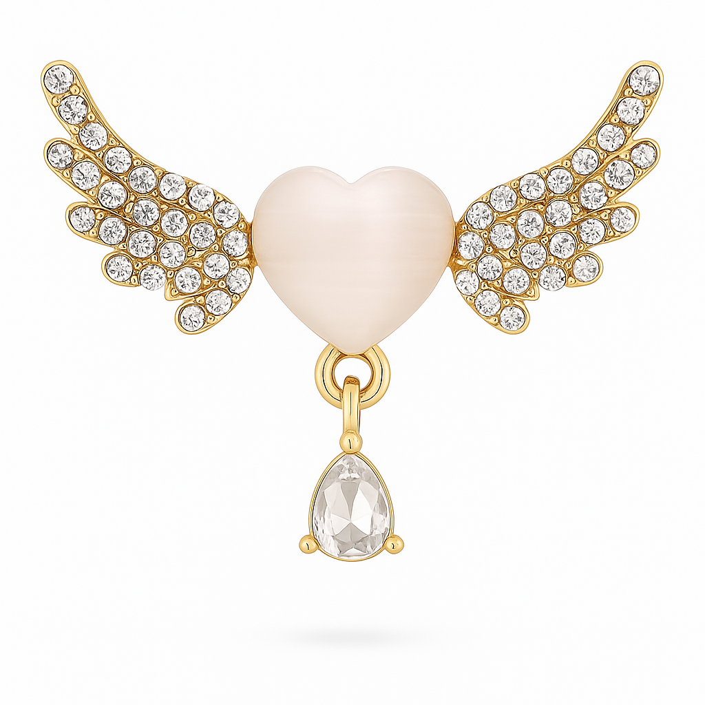 Broche envol du cœur