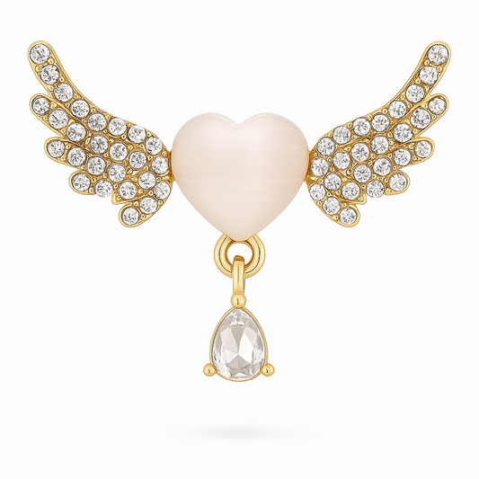 Broche envol du cœur