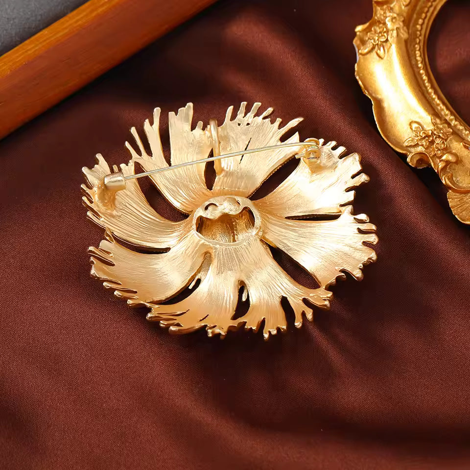Broche feu d'artifice de dos