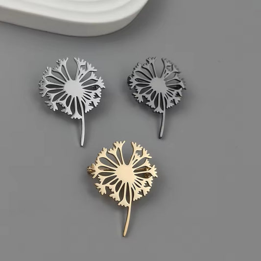 Broche fleur pissenlit photo