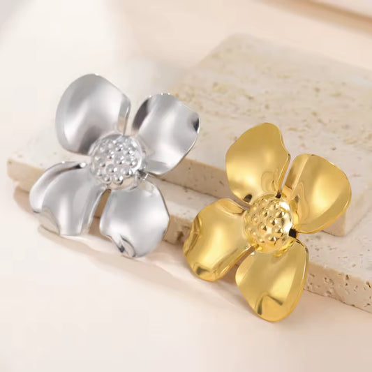 Broche fleur solaire photo