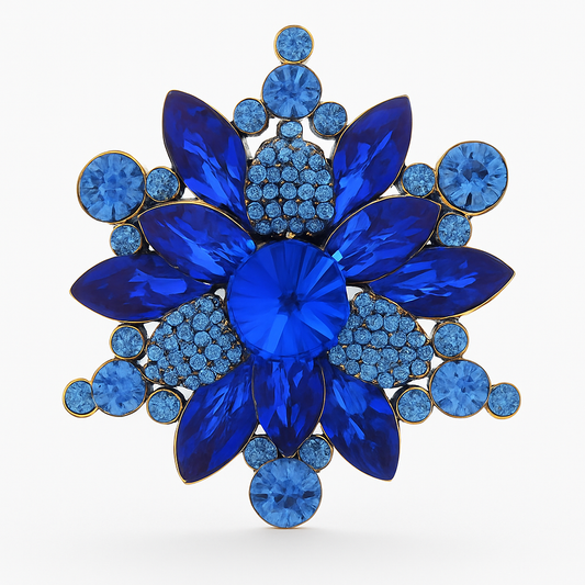 Broche flocon céleste