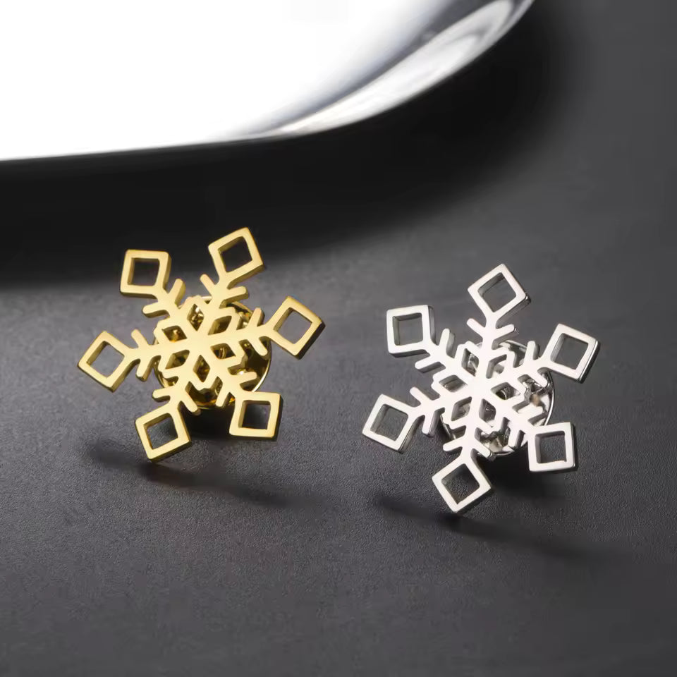 Broche flocon photo